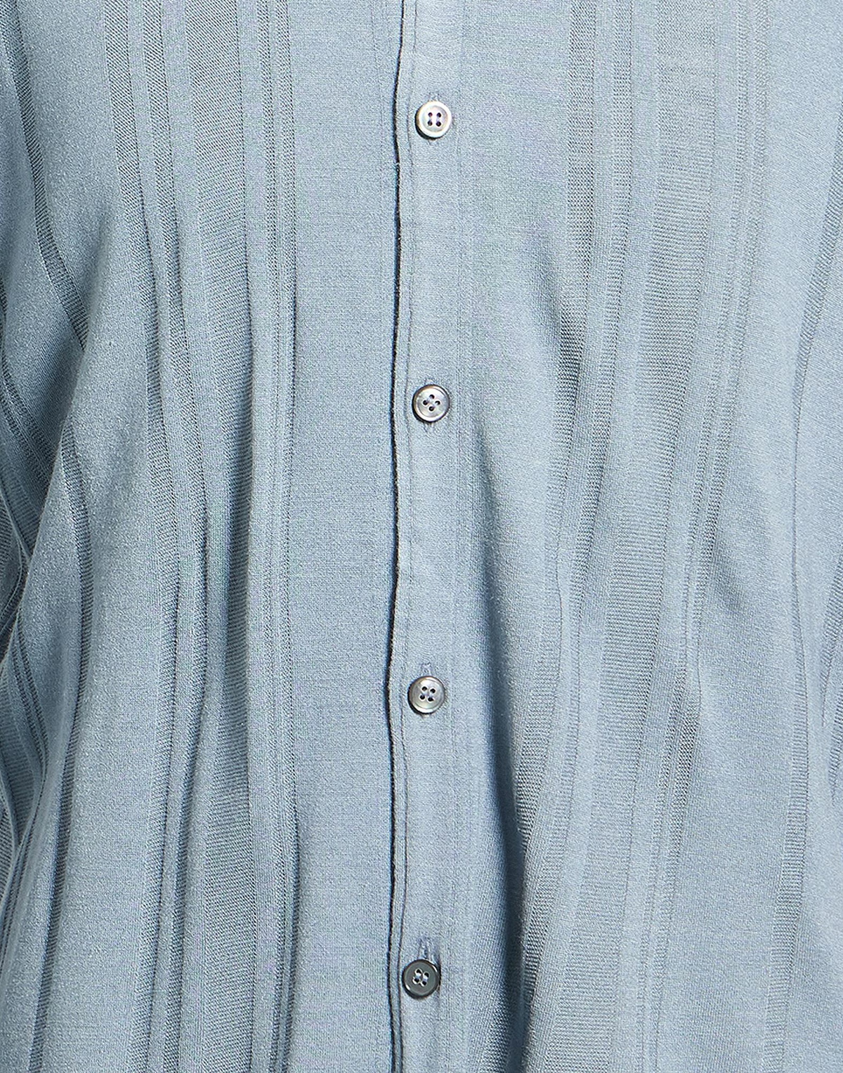 Brioni Mens Shirt Slate in Blue
