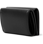 Balenciaga - Logo-Print Leather Trifold Wallet - Black