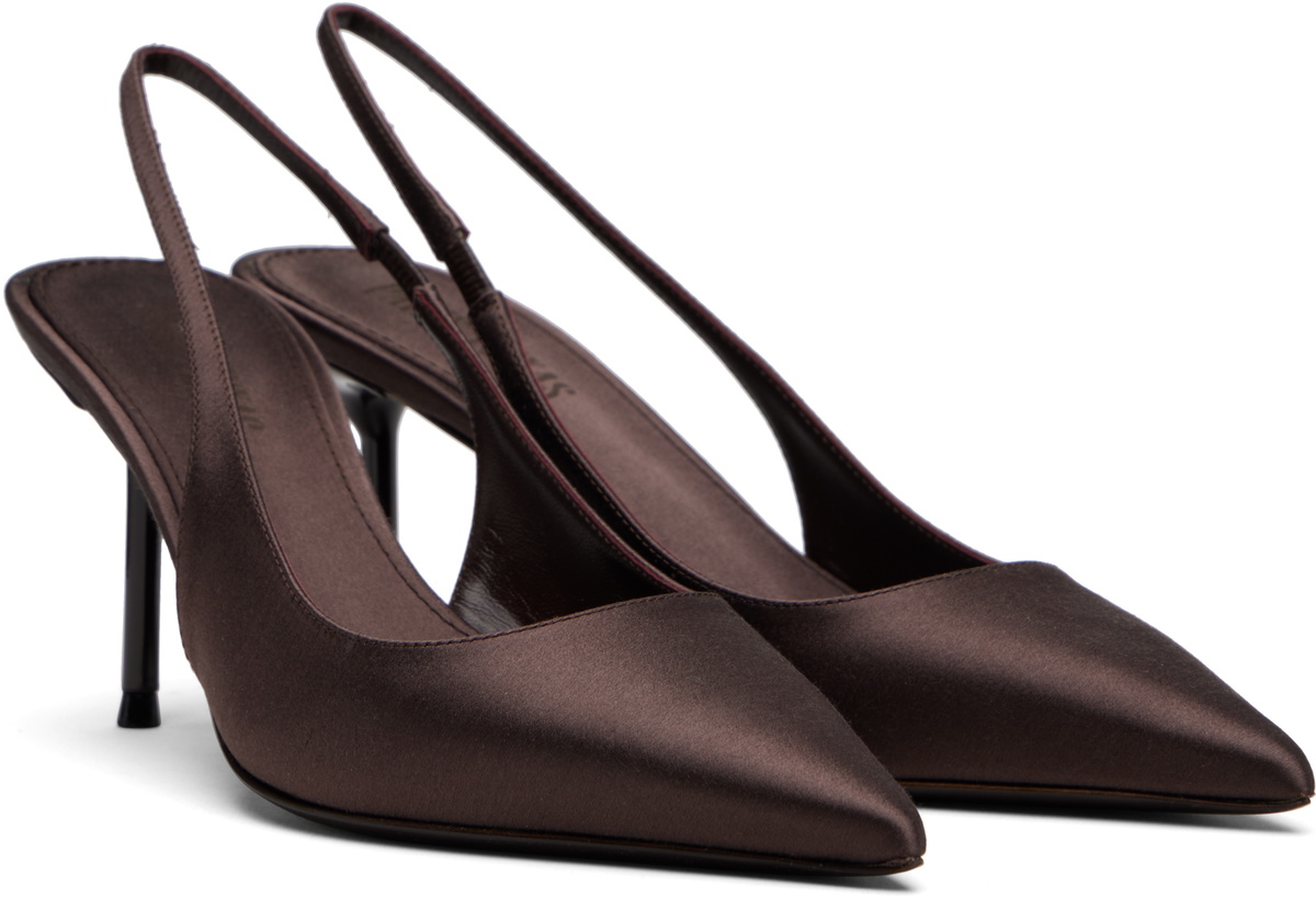 Paris Texas Brown Lidia Slingback 70 Heels