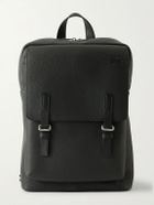 LOEWE - Military Full-Grain Leather Backpack