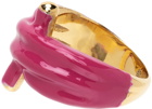 Marshall Columbia SSENSE Exclusive Pink Double Knot Ring