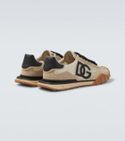 Dolce&Gabbana DG suede-trimmed sneakers