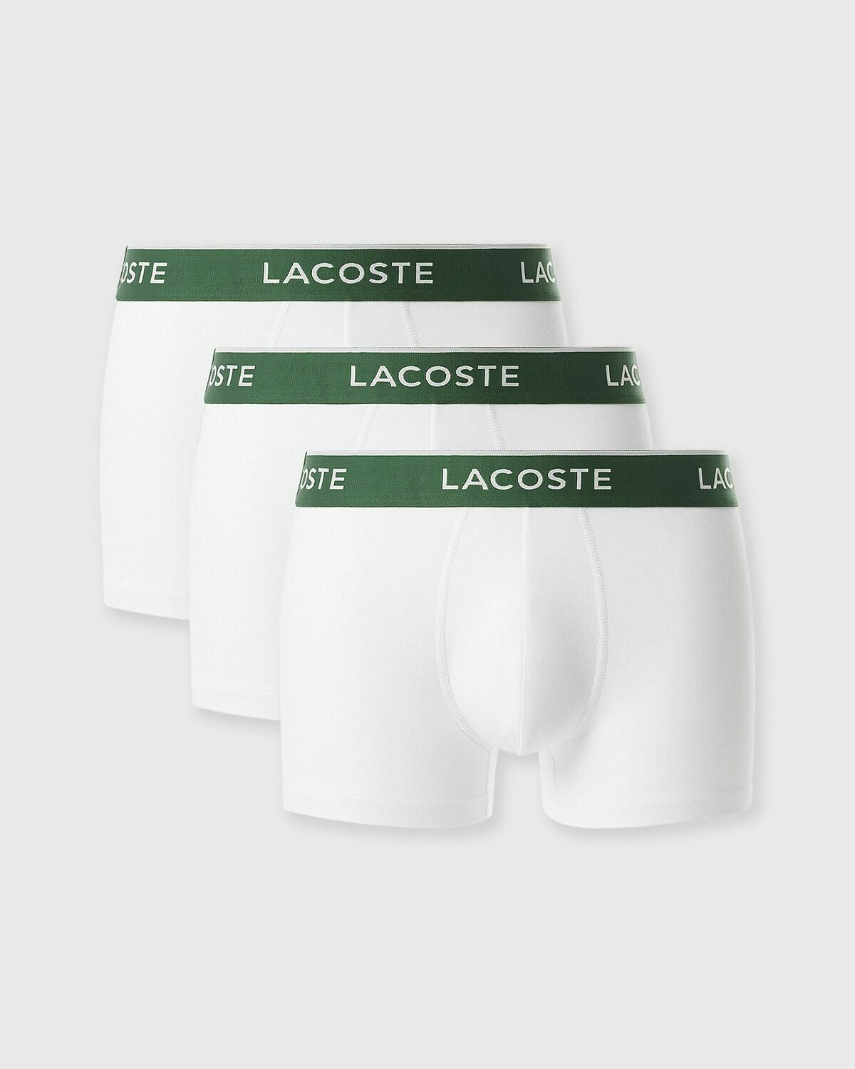 Lacoste PACK DE 3 BOXERS COURTS White Mens Boxers & Brief