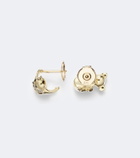 Yvonne Léon Koala 9kt gold earrings with diamonds
