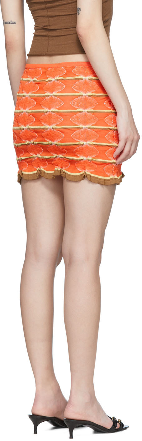 スカート GIMAGUAS Caramel Stretch Polyester Mini Skirt Gimaguas Caramel Stretch Polyester Mini Skirt | italist