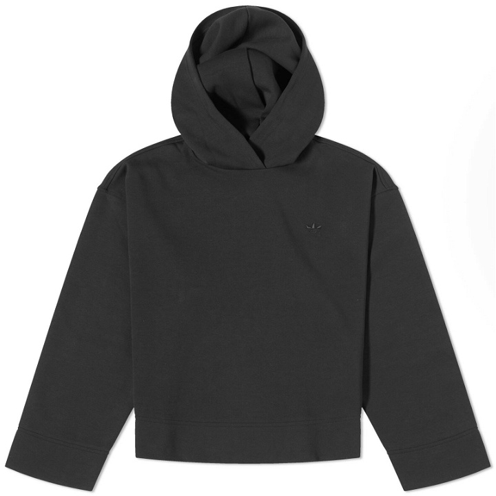 Photo: Adidas Women's Essentials Short Hoodie in Black
