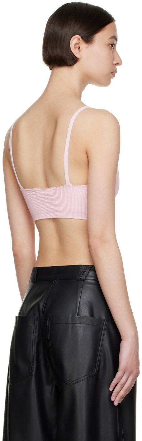 Olēnich Pink Viscose Tank Top