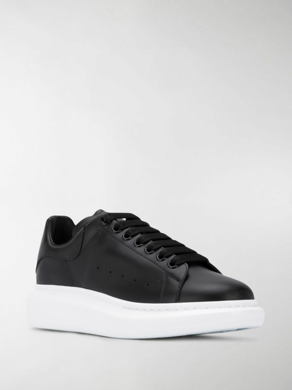 ALEXANDER MCQUEEN - Oversized Leather Sneakers Alexander McQueen