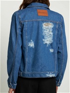 JW ANDERSON - Distressed Cotton Denim Jacket