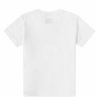 C.P. Company Undersixteen Women's Stamp Logo Tee in Gauze White
