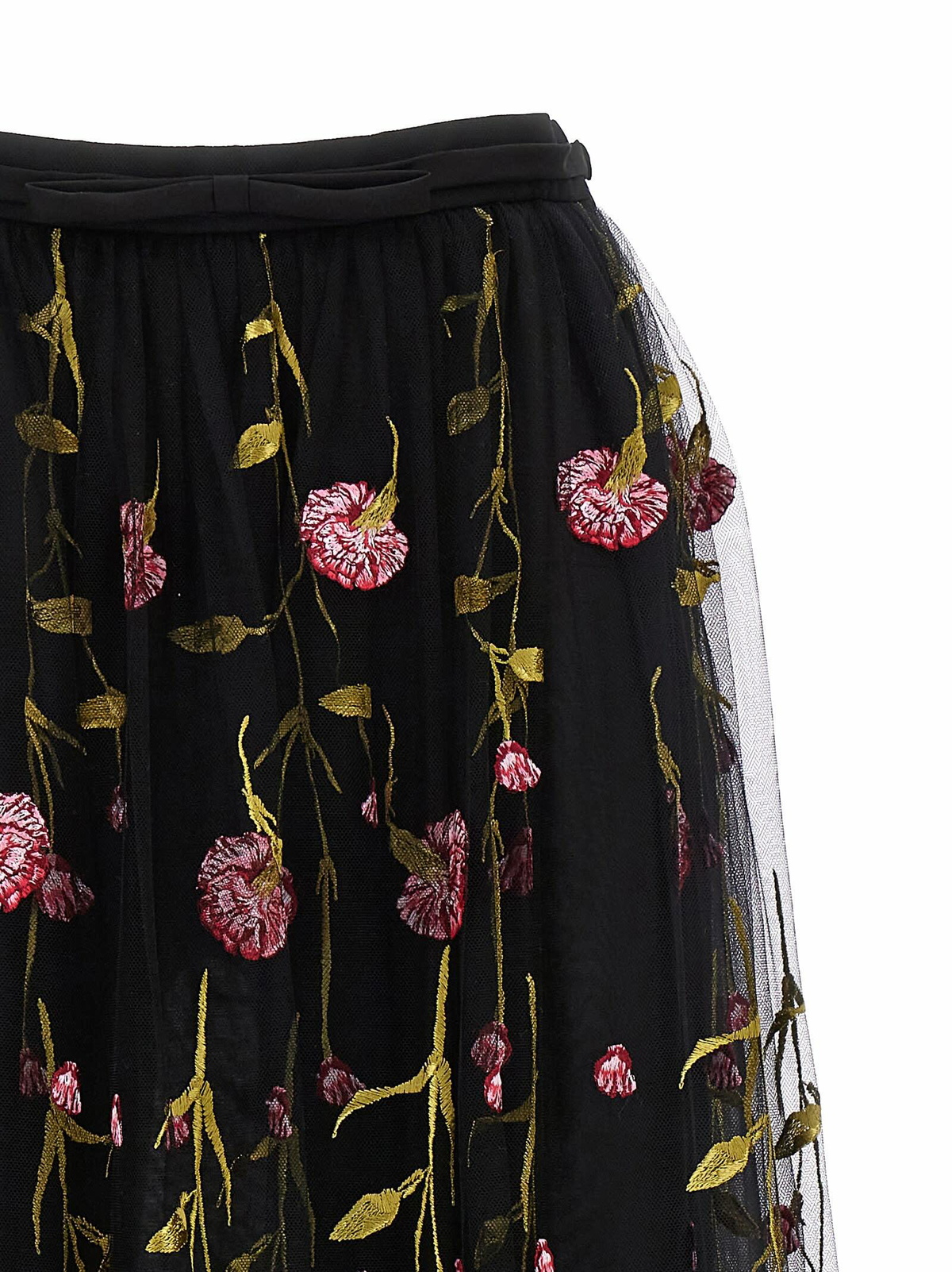 Giambattista Valli Floral Embroidery Skirt