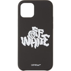 Off-White Black Blur Logo iPhone 12 and iPhone 12 Pro Case