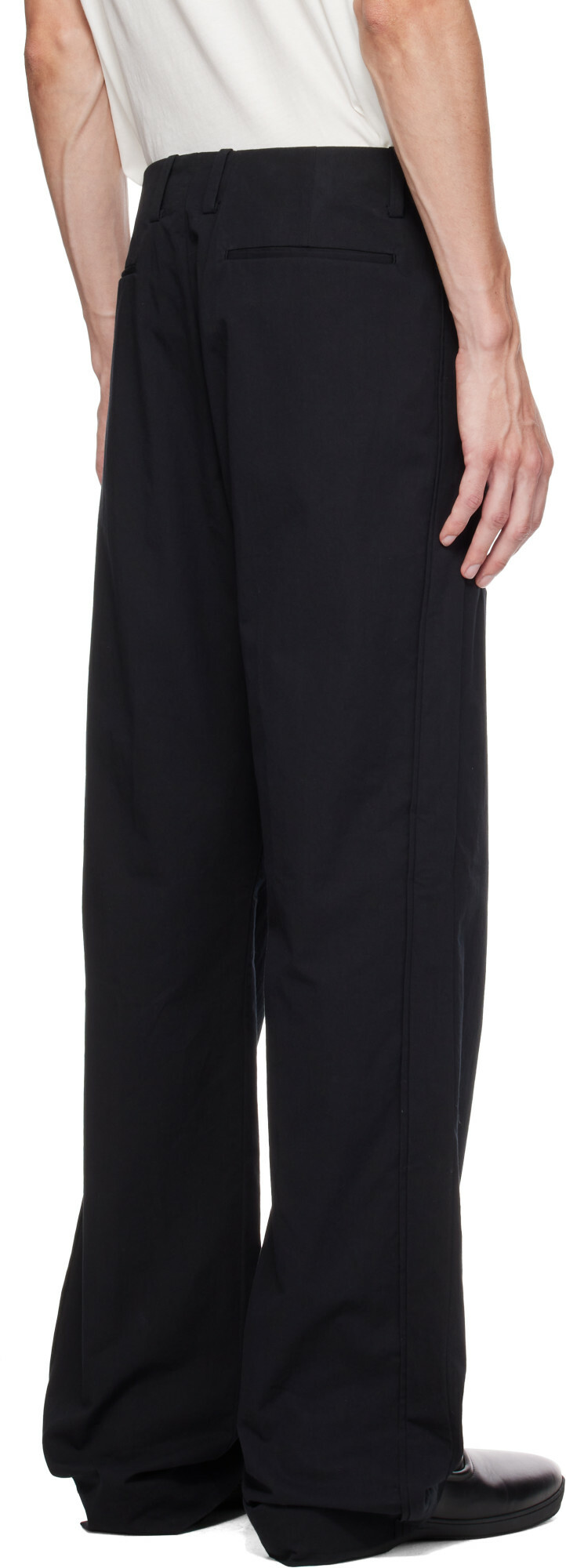 Kiko Kostadinov Black Graatsma Trousers