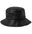 Monitaly - Quilted Nylon-Ripstop Bucket Hat - Black