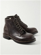 Visvim - Brigadier Folk Leather Boots - Brown