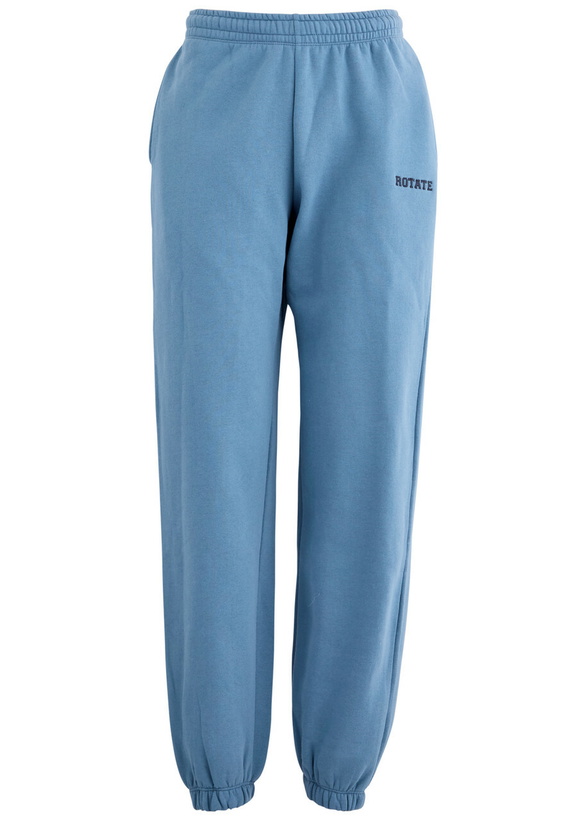 Photo: Rotate Sunday Logo Cotton Sweatpants Blue