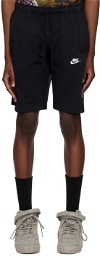 Bless Black Overjogging Shorts