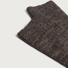 Universal Works Men's Slub Knit Slub Sock in Charcoal