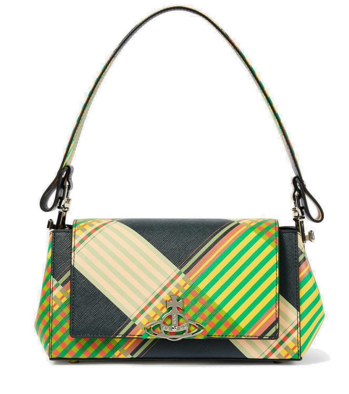 Photo: Vivienne Westwood Hazel Medium checked shoulder bag