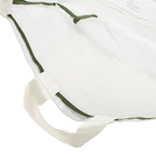 Puebco Covered Parachute Shoulder Bag in White 