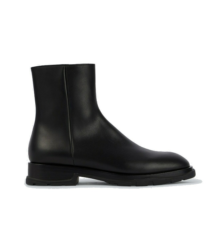 Photo: Alexander McQueen - Leather ankle boots