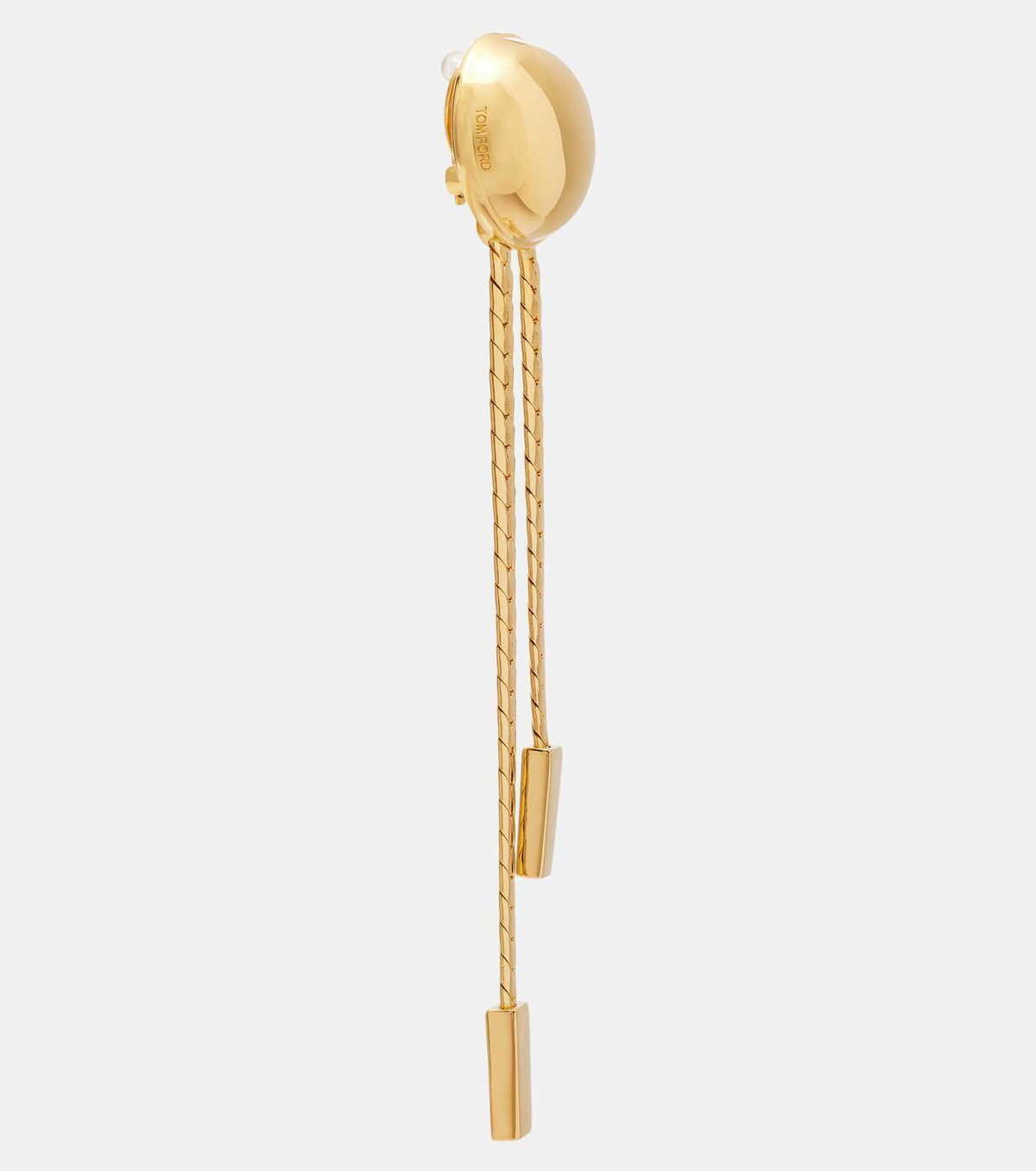 Tom Ford Embellished clip-on earrings