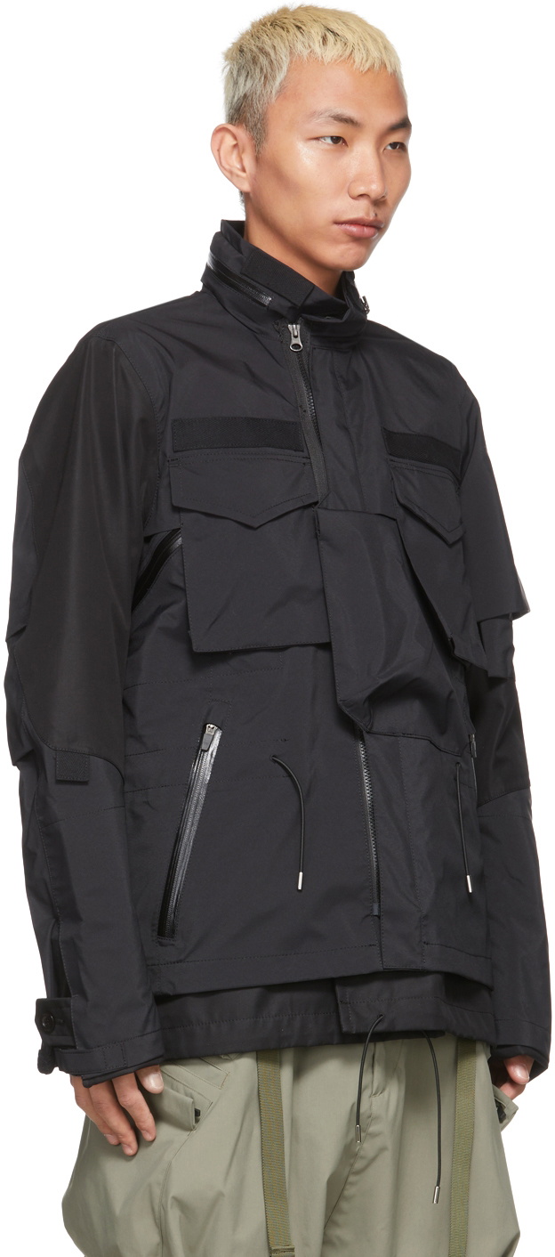 Sacai Black ACRONYM Edition Blouson Jacket Sacai
