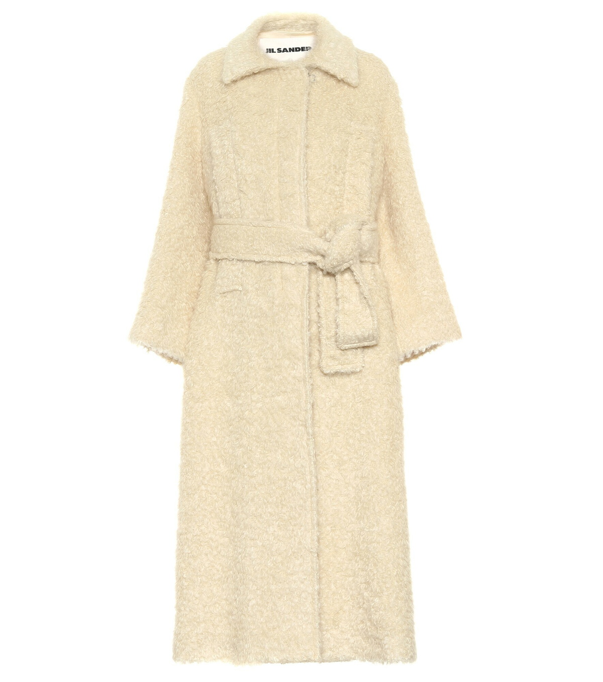 Jil Sander Belted mohairblend coat Jil Sander