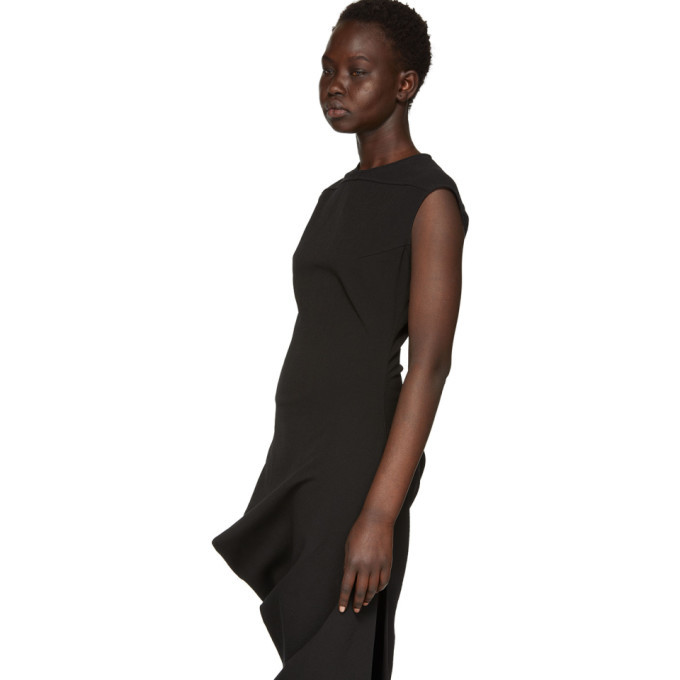 Rick Owens Black Grosgrain Walrus Dress Rick Owens