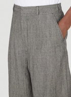 Melange Suit Pants in Grey