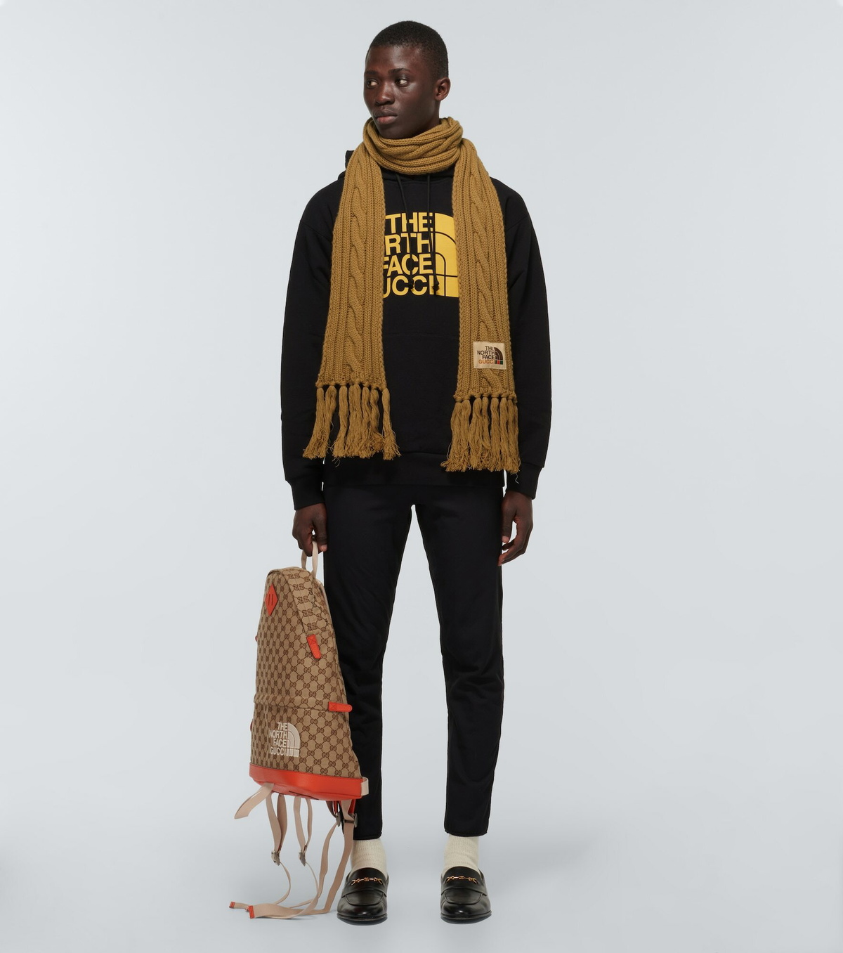 ★22AW★【THE NORTH FACE】★WOOL SHAWL ★ Gucci - The North Face x Gucci wool scarf Gucci