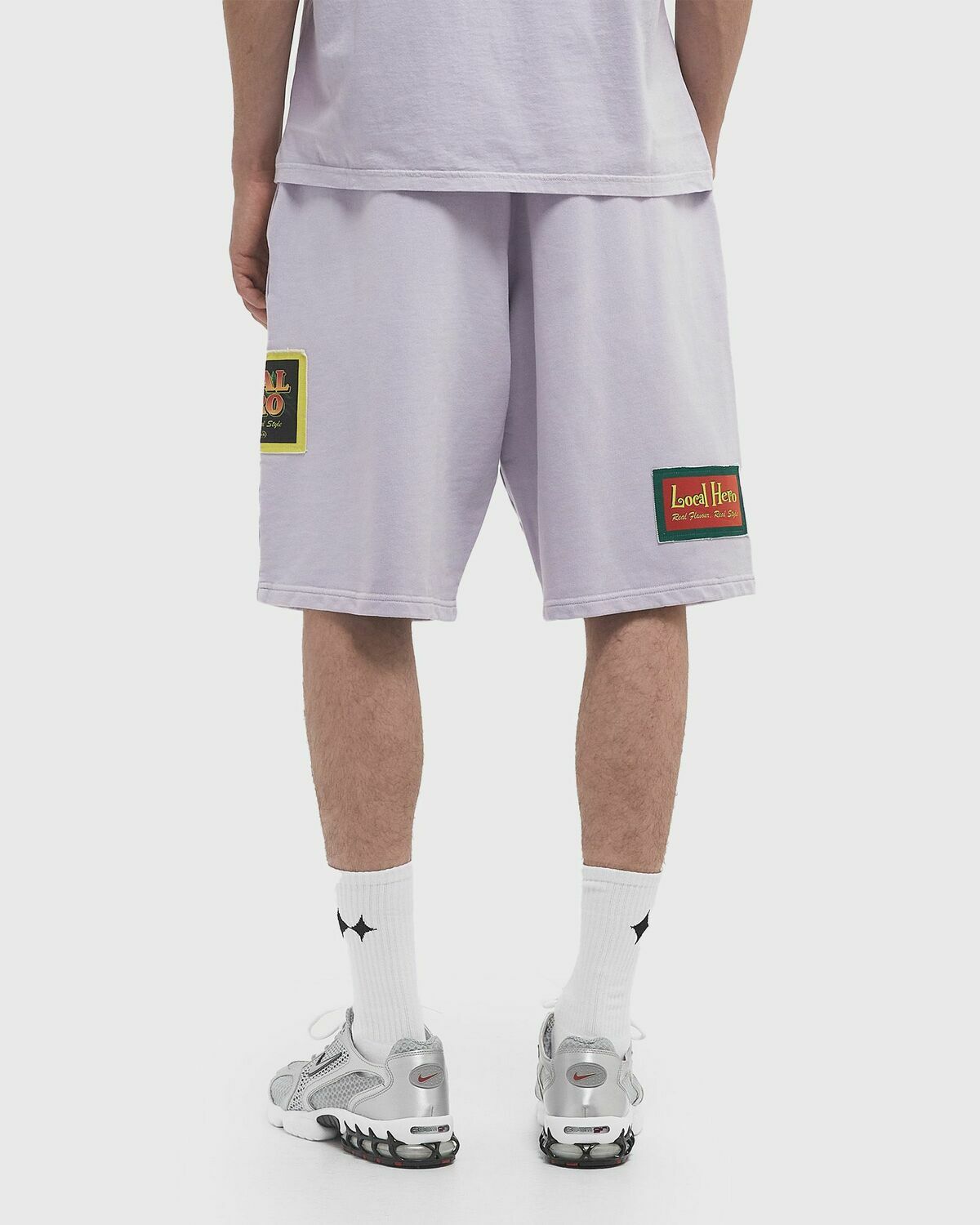 Martine Rose LOGO SHORT Purple Mens Sport & Team Short