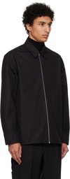 Jil Sander Black Zip Shirt