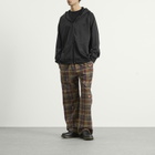 Needles Men's Bright Jersey Zip Hoodie in Black