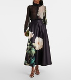 Leo Lin Rosalyn floral maxi skirt