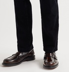 Church's - Willenhall Bookbinder Fumè Leather Penny Loafers - Burgundy