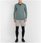 Nike Running - Therma-Sphere Element Mélange Dri-FIT Half-Zip Top - Men - Teal