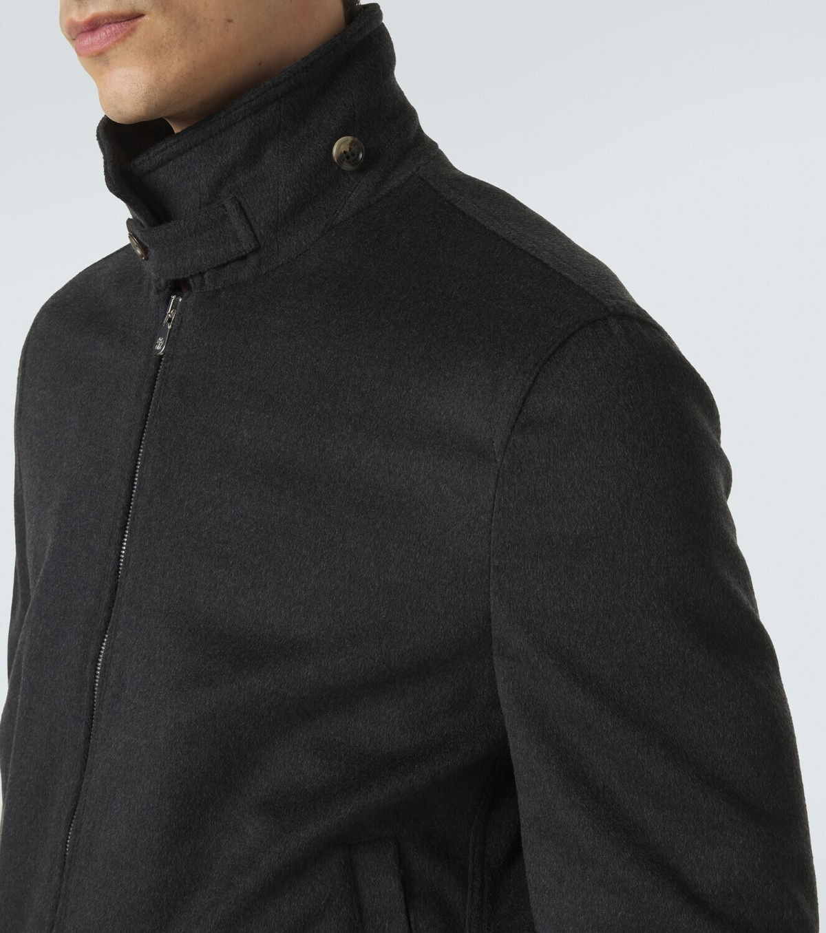 Brunello Cucinelli Virgin wool blouson jacket