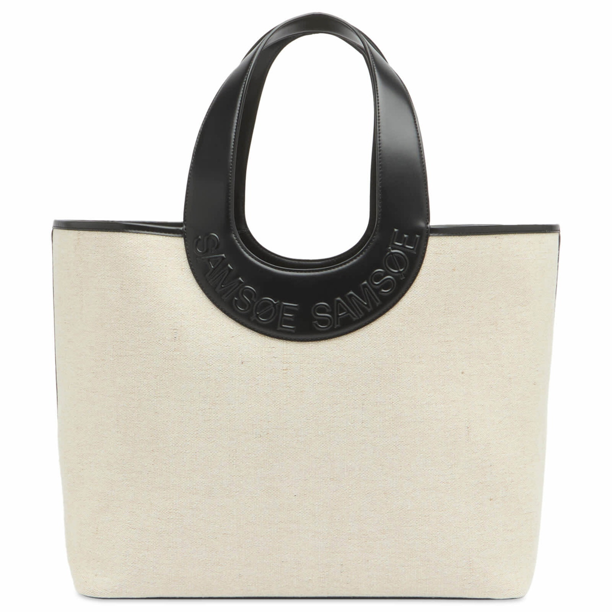 Samsøe Samsøe Women's Saberta Beach Bag in Bone White 