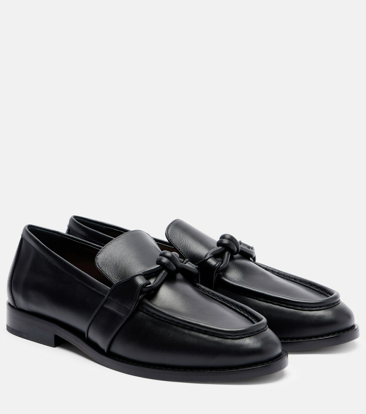Bottega Veneta Astaire Knot leather loafers