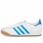 Adidas K 74 Sneaker in White/Bright Blue