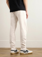 TOM FORD - Tapered Garment-Dyed Cotton-Jersey Sweatpants - Neutrals