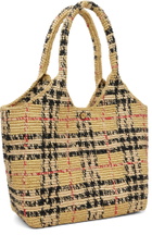 Burberry Beige Small Margate Tote