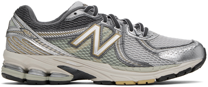 Photo: New Balance Gray 860V2 Sneakers