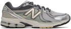 New Balance Gray 860V2 Sneakers