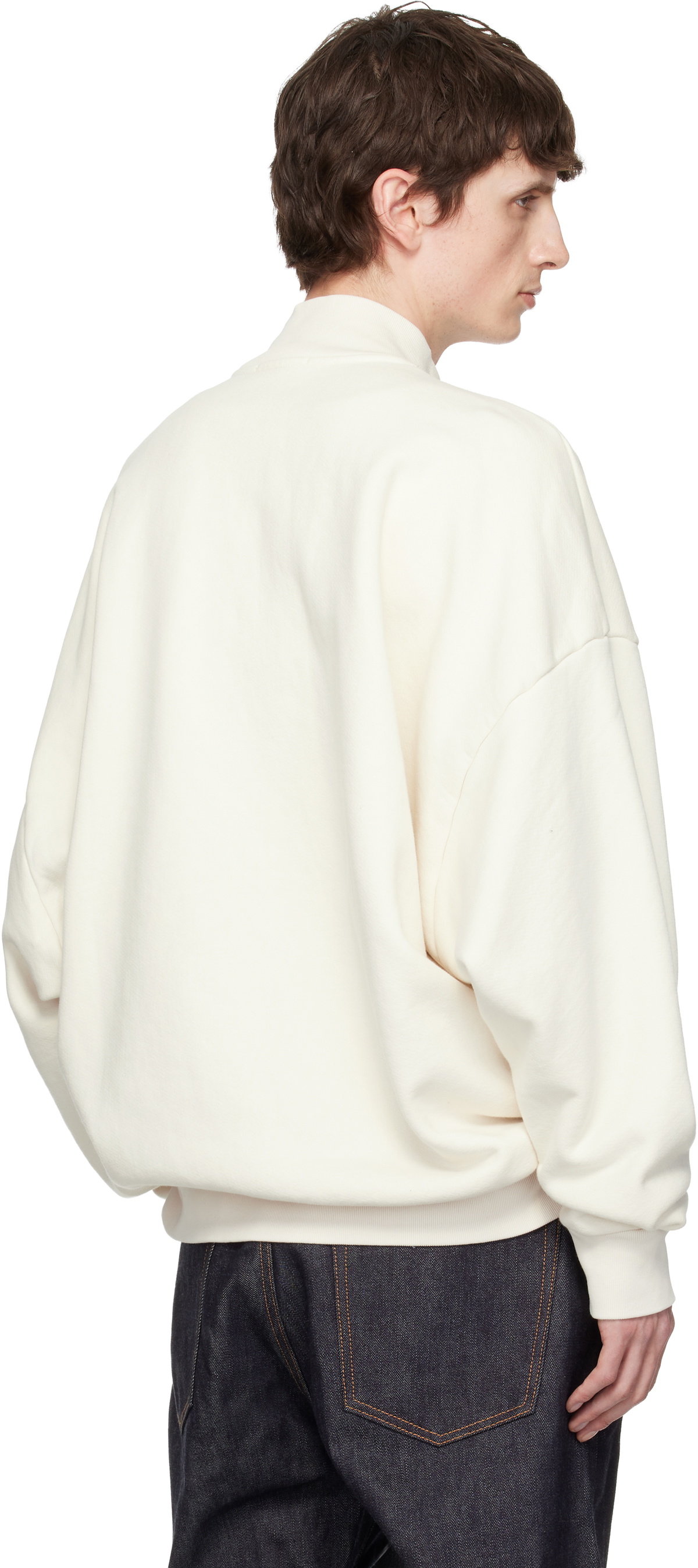 WILLY CHAVARRIA Off-White Chavarria Stripe Gilroy Sweatshirt