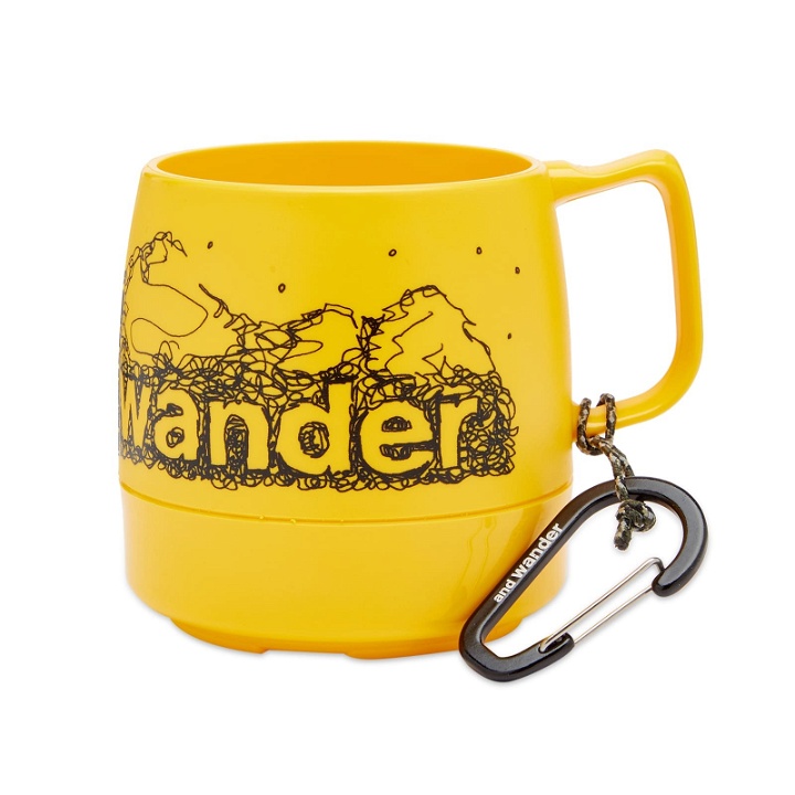 Photo: And Wander Men's x Dinex Mug in Yellow