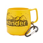 And Wander Men's x Dinex Mug in Yellow