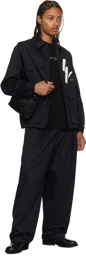 Yohji Yamamoto Black New Era Edition Trousers