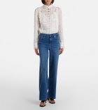 Frame Le Slim Palazzo wide-leg jeans